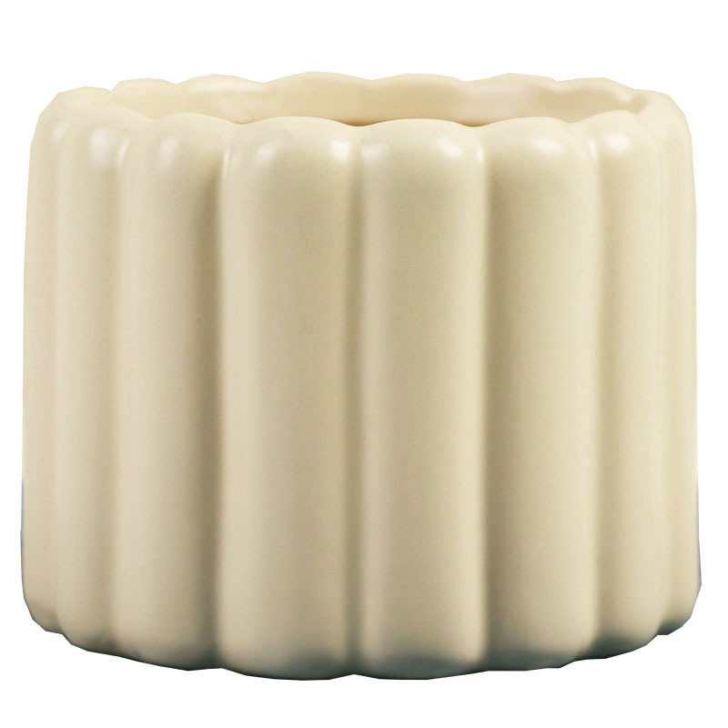 Ghiveci ceramic, stil nordic, compact pentru balcon interior