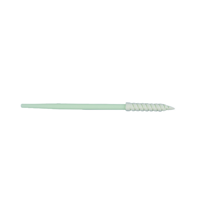Tampon de bumbac cu tijă filetată din polipropilen pentru imprimanta de lentile, tampon de bumbac industrial moale, bețișor de curățare antistatice