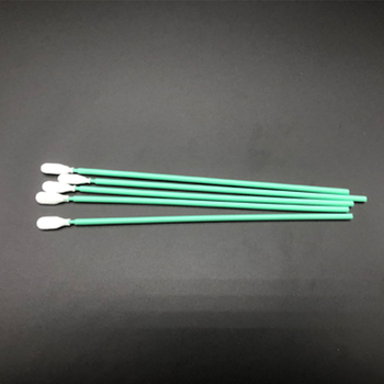 761 bețișor cu vârf plat, tijă de 163 mm, tampon din burete, anti-static, pentru suprafețe