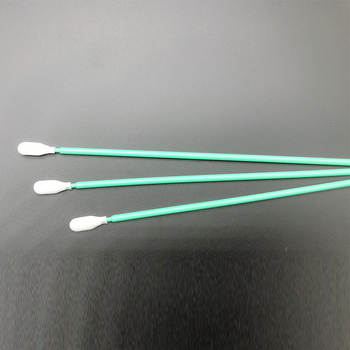 761 bețișor cu vârf plat, tijă de 163 mm, tampon din burete, anti-static, pentru suprafețe