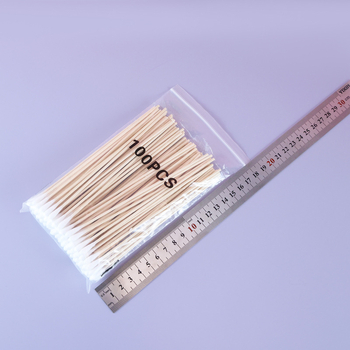 Bețișoare din bambus, vârf unic, 15 cm, 100 buc, 6 inchi, fără praf