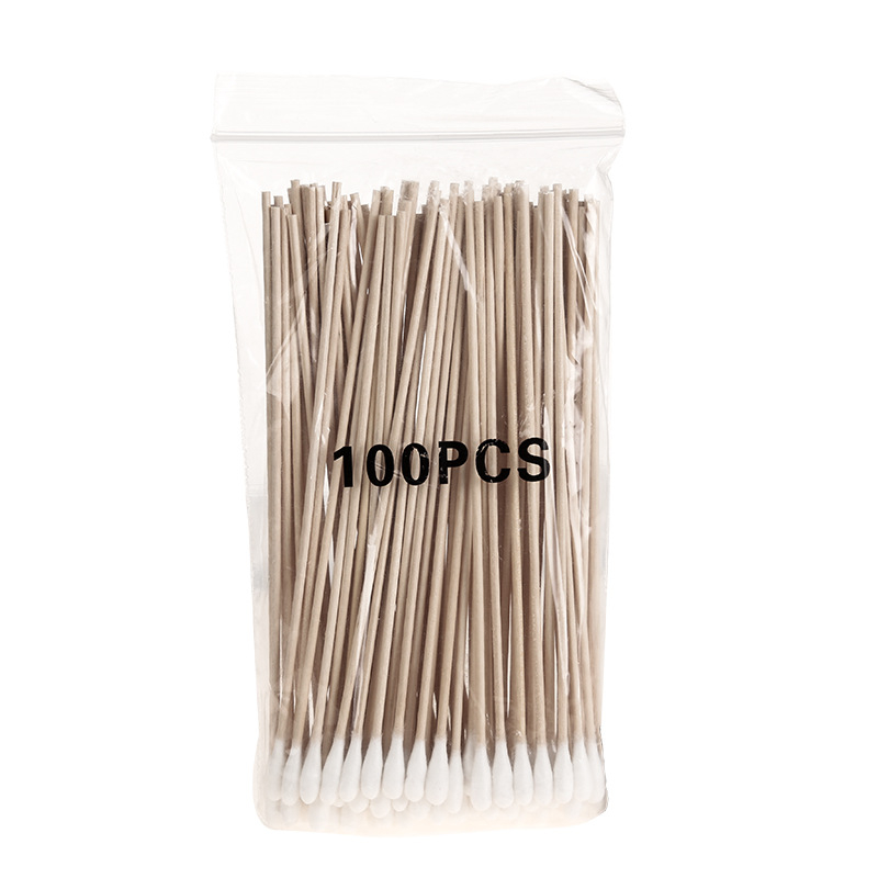 Bețișoare din bambus, vârf unic, 15 cm, 100 buc, 6 inchi, fără praf