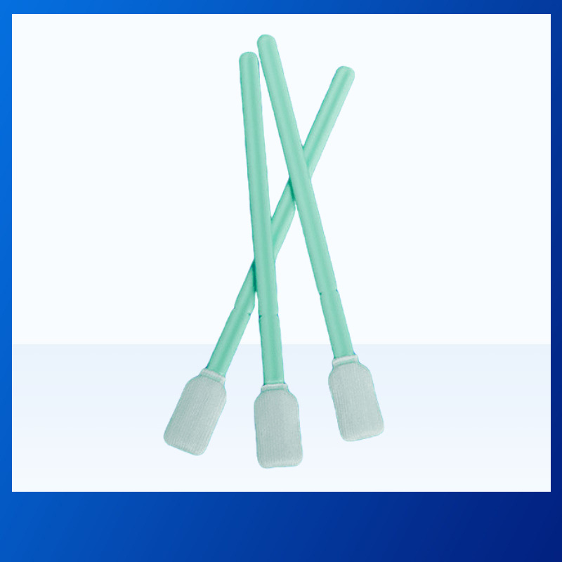 Tampon de curățare din bumbac, de unică folosință, pentru industria farmaceutică, steril, anti-static, pentru camere curate, cu o singură cap, 20 bucăți, fibră poliesterică, SGS certificat, tratament de suprafață