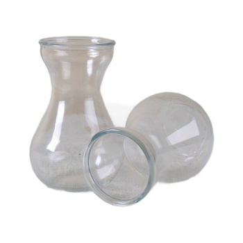 Vază hidroponică din sticlă pentru zambile, bazin din plastic transparent