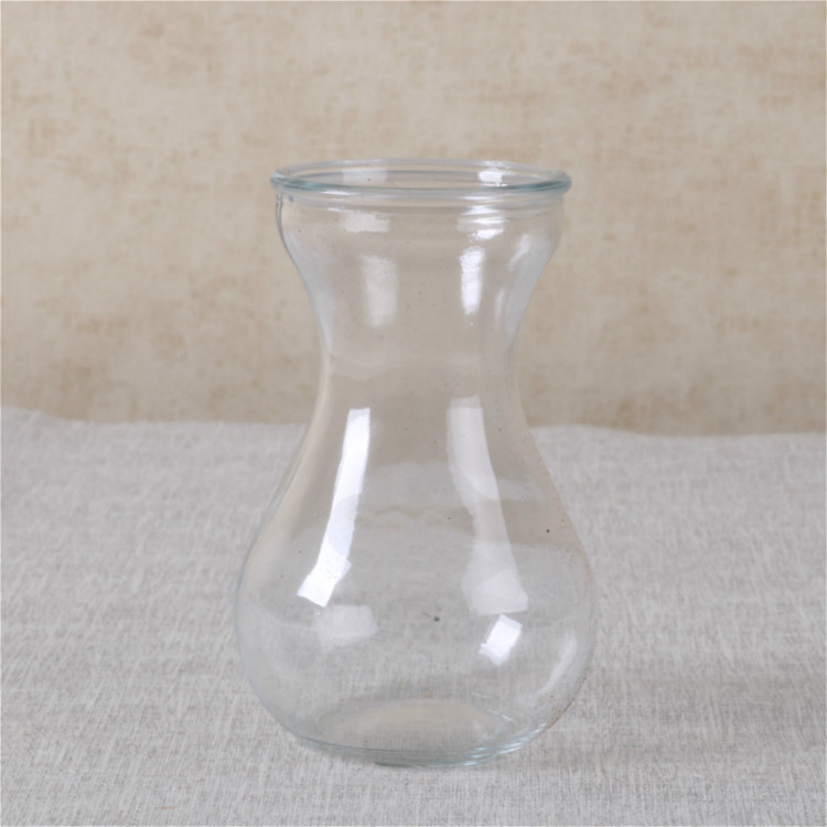 Vază hidroponică din sticlă pentru zambile, bazin din plastic transparent