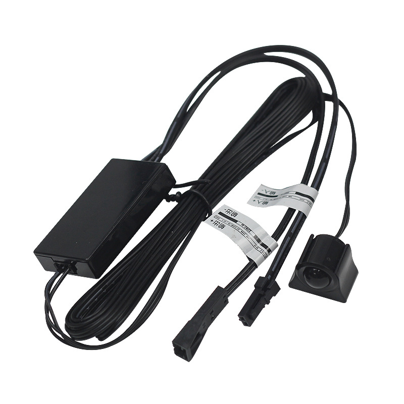 Senzor LED infraroșu de mișcare – întrerupător pentru interior, temporizare de aproximativ 45 s, 12–24 V
