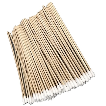 Bețișoare din bumb, cu vârf unic, din lemn, lungime 15 cm, 100 buc.