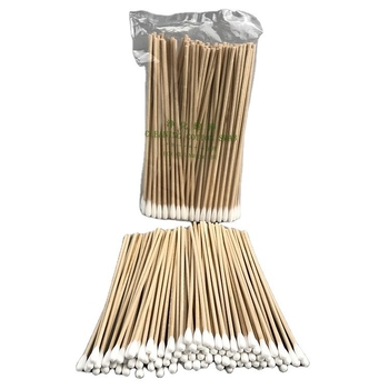 Bețișoare din bumb, cu vârf unic, din lemn, lungime 15 cm, 100 buc.