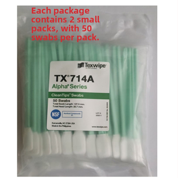 Texwipe TX714A bezprašný čistiaci tampón pre farmaceutickú výrobu