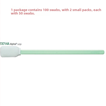 Texwipe TX714A bezprašný čistiaci tampón pre farmaceutickú výrobu