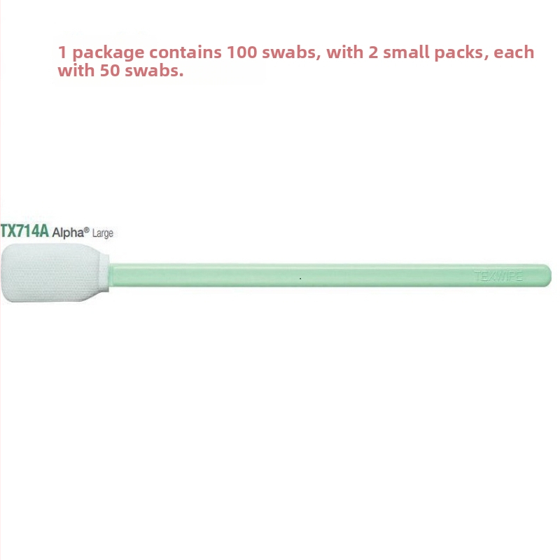 Texwipe TX714A bezprašný čistiaci tampón pre farmaceutickú výrobu