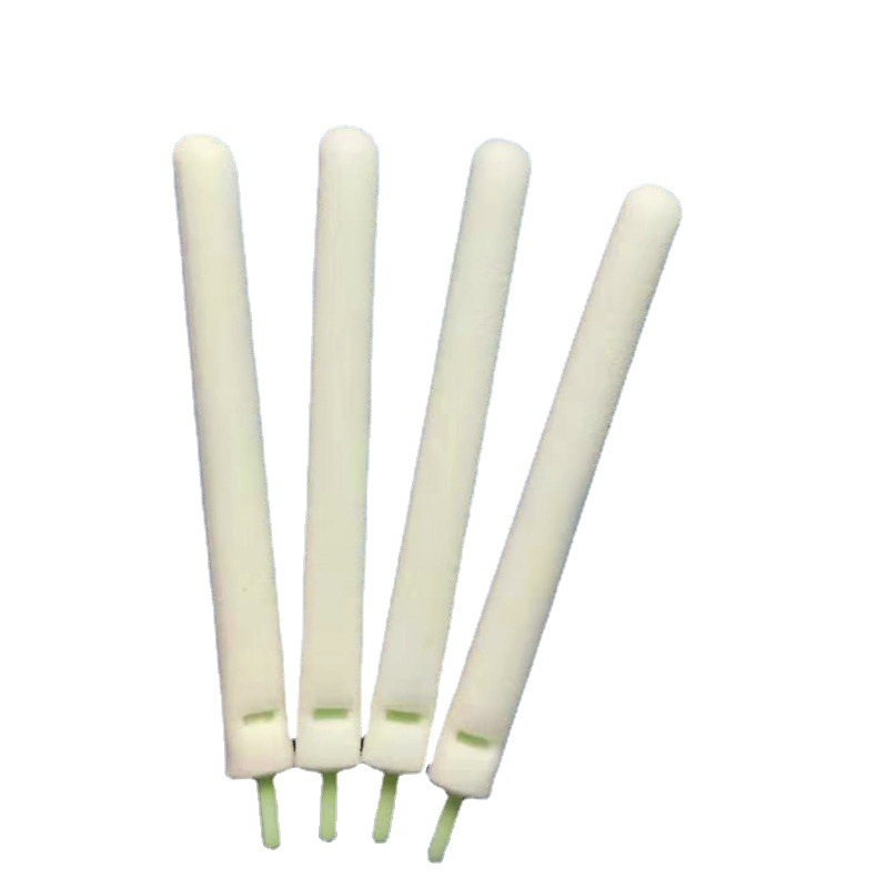 Tampon nazal din bumbac pentru administrare locală a medicamentului (tijă moale sau tijă rigidă), fără praf, 50 buc./pachet