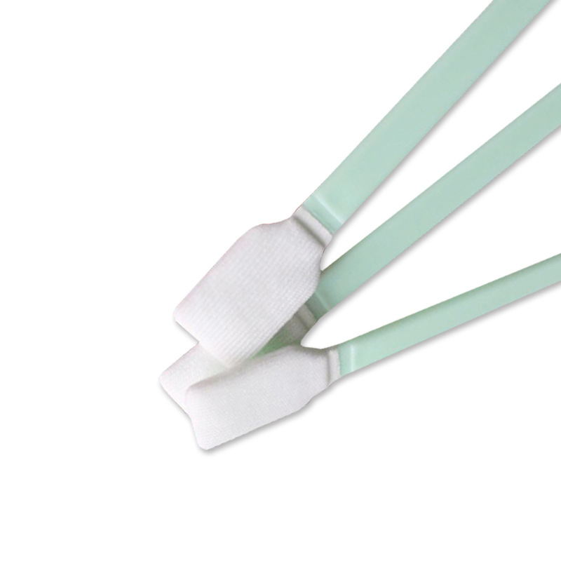 Tamponuri de curățare fără scame, cu vârf de burete, pentru lentile optice industriale, duze și camere