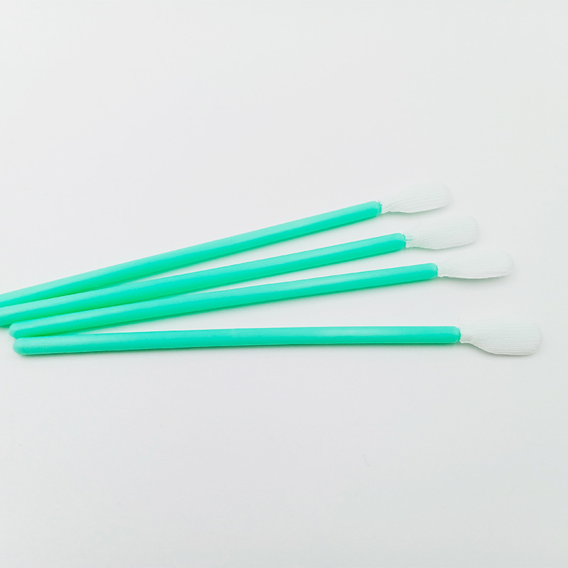 Tamponi de curățare pentru lentila protectoare a capului de laser cu fibră, fibre ultra-fine pentru îndepărtarea prafului, bețe de curățare industriale, pachet 100