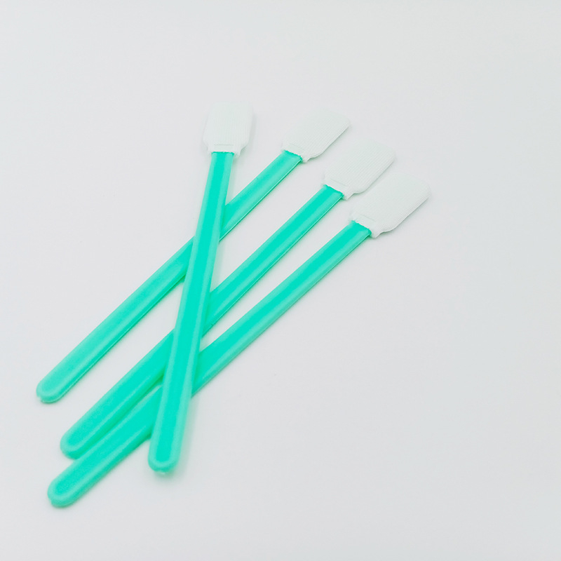 Tamponi de curățare pentru lentila protectoare a capului de laser cu fibră, fibre ultra-fine pentru îndepărtarea prafului, bețe de curățare industriale, pachet 100