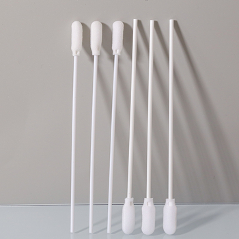 Tampon de curățare din bumbac cu burete pentru lentile industriale și duze de imprimantă inkjet