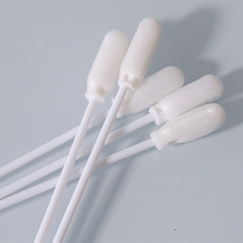 Tampon de curățare din bumbac cu burete pentru lentile industriale și duze de imprimantă inkjet