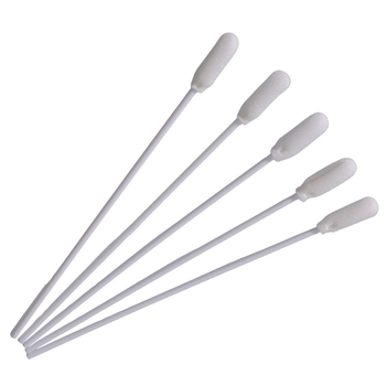 Tampon de curățare din bumbac cu burete pentru lentile industriale și duze de imprimantă inkjet