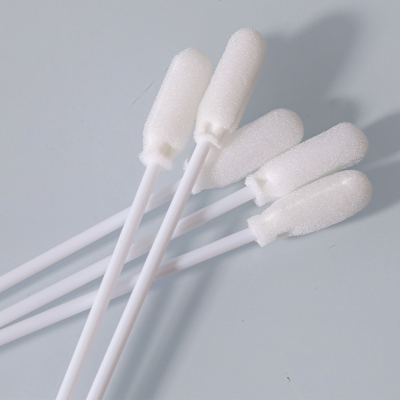 Tampon de curățare din bumbac cu burete pentru lentile industriale și duze de imprimantă inkjet