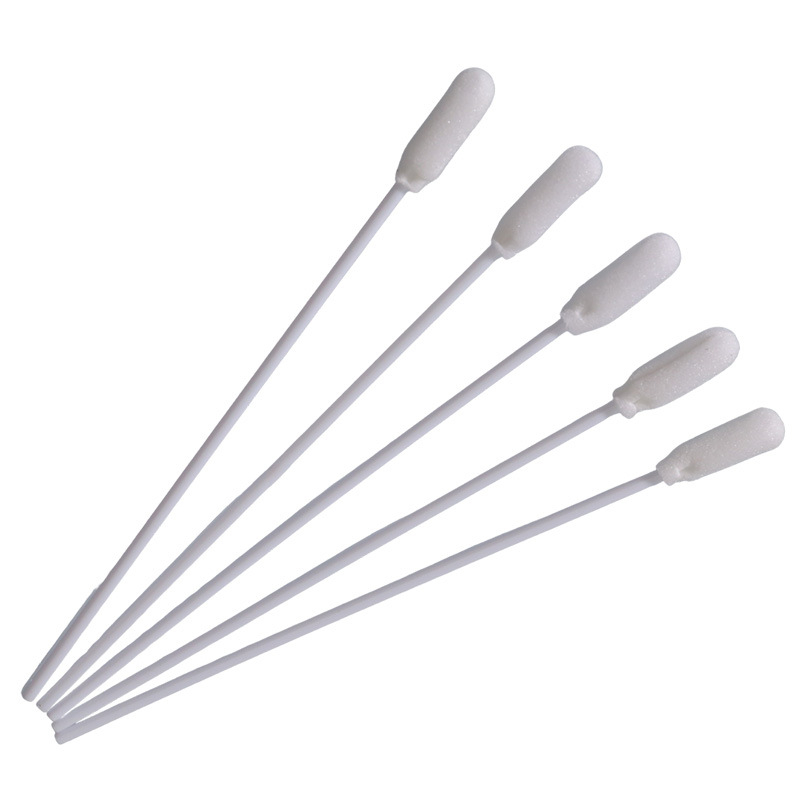 Tampon de curățare din bumbac cu burete pentru lentile industriale și duze de imprimantă inkjet