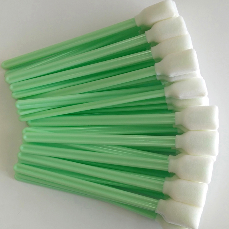 Bețișor de curățare cu burete și tampon de bumbac pentru curățarea duzelor la imprimanta UV cu platou