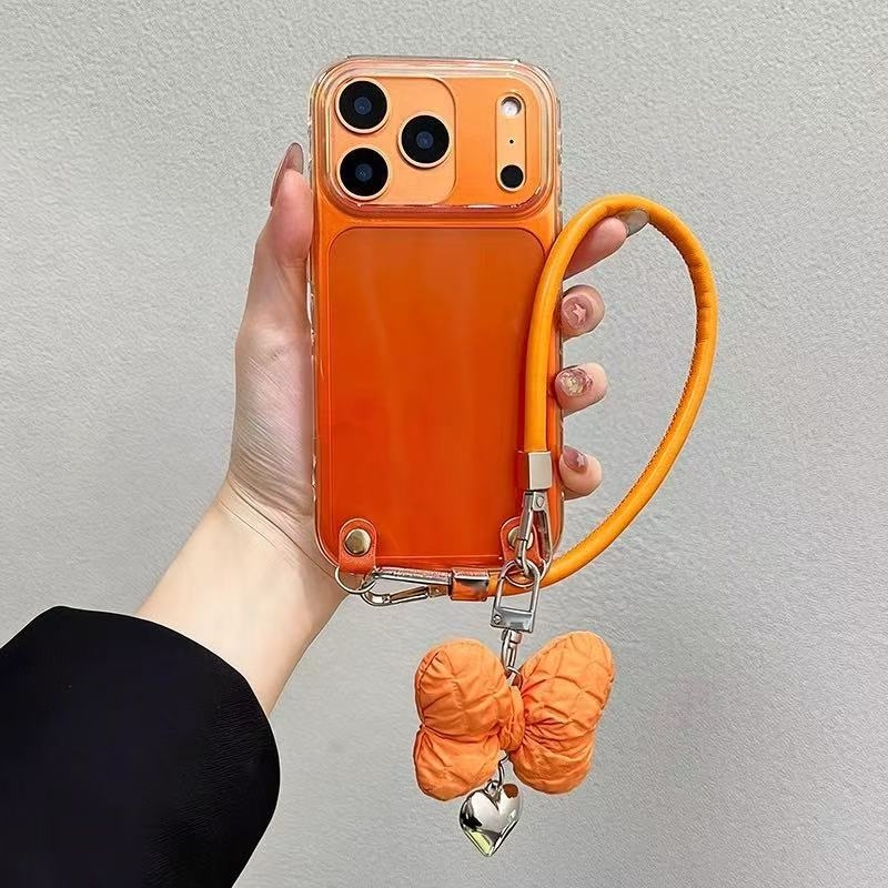 Minimalistička maska s narančastim gradijentom za iPhone 17 Pro Max, 15/14 i 16