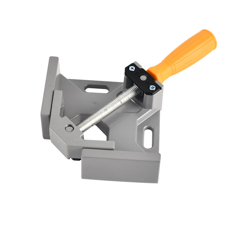 Clamă fixare unghiulară de 90° pentru sudură și tâmplă, din aluminiu