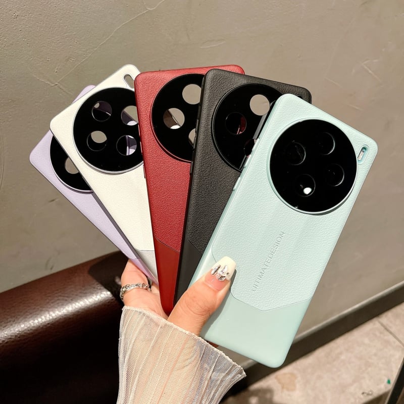 Carcasă din piele pentru Vivo X300 S30Pro, protecție totală, textură lychee