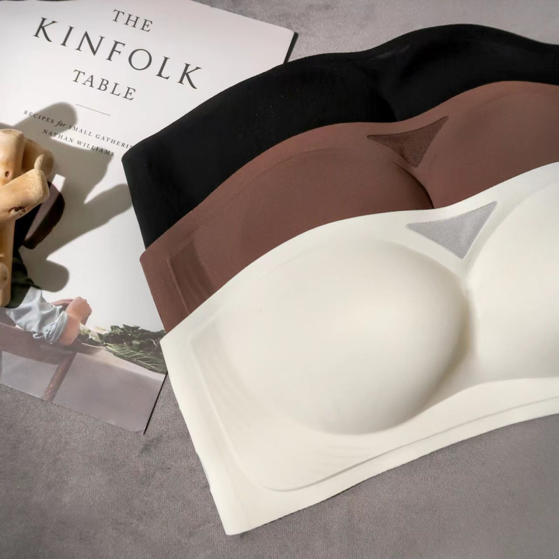 Izvorni bestseller: grudnjak bez naramenica, bez čelične potpore, nevidljiv za male grudi, bandeau top, model 906