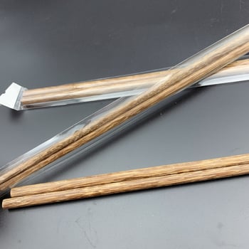 Ξύλινα chopsticks από μασίφ ξύλο, σχέδιο φτερού κοτόπουλου, μακρύτερα για κατσαρόλα και τηγάνισμα, κουζίνα