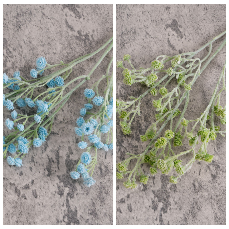 Flori artificiale Gypsophila, pentru buchet de nuntă, decor de casă și decor pe perete
