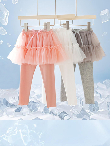 Könnyű pamut nyári culotte lányoknak, koreai stílus, egyszerű design, légáteresztő és izzadságot elvezető, két rész látszat