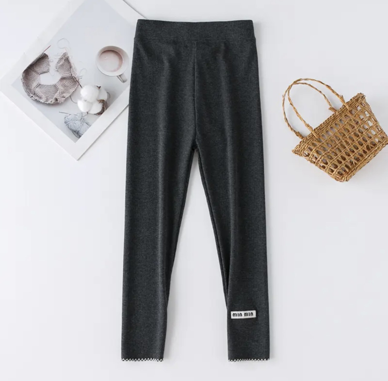 Lányoknak készült vékony pamut leggings tavasszal–őszre, slim-fit, 3–8 éveseknek