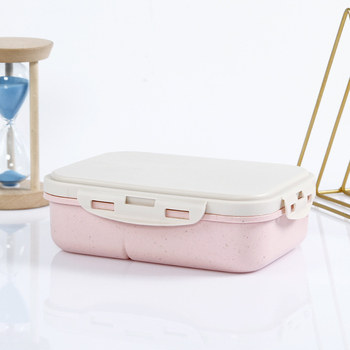 Jednoslojna plastična kutija za obrok u japanskom stilu sa zatvorenim odjeljcima, kapacitet 301–500 ml
