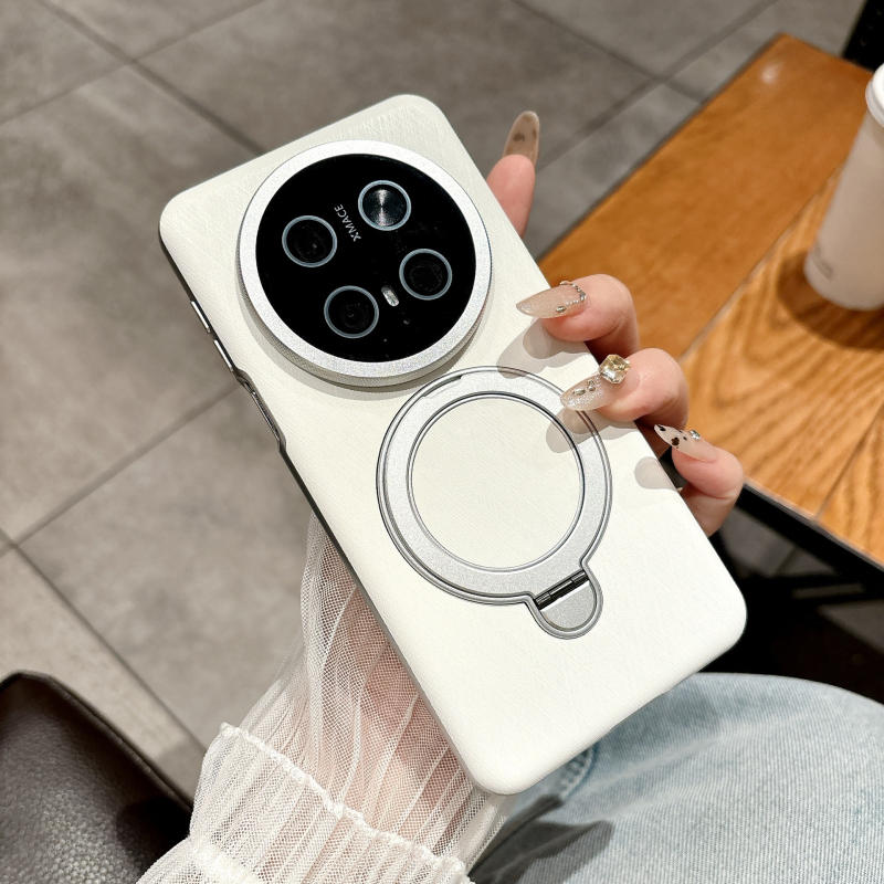 Huawei Mate70 Pro minimalistička maska od umjetne kože s okretajućim postoljem, potpuno zaštićena za parove