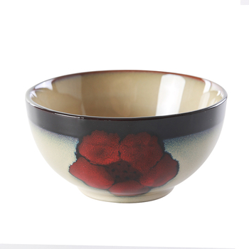 Yuquan ceramică – boluri în stil chinezesc, set de boluri pentru orez, tăiței și supă, pentru uz casnic și hotelier; culoare sub glazură, formă neregulată, diametru 15–15.9 cm, compatibile cu microunde, primă clasă, stil ușor lux retro