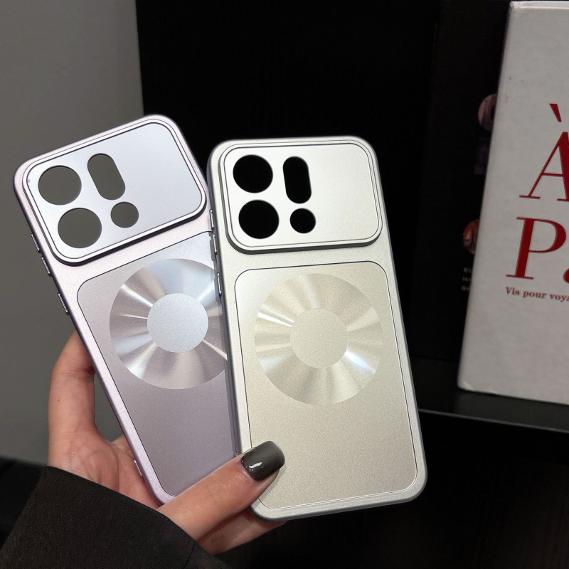 Carcasă de telefon cu model CD în stil Aurora, care se transformă în lumină în câteva secunde, pentru Huawei Mate80 și Oppo Find X9, husă de protecție premium
