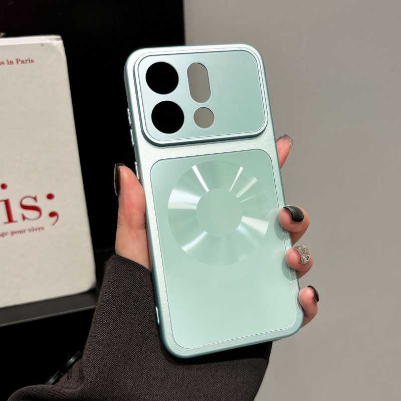 Carcasă de telefon cu model CD în stil Aurora, care se transformă în lumină în câteva secunde, pentru Huawei Mate80 și Oppo Find X9, husă de protecție premium