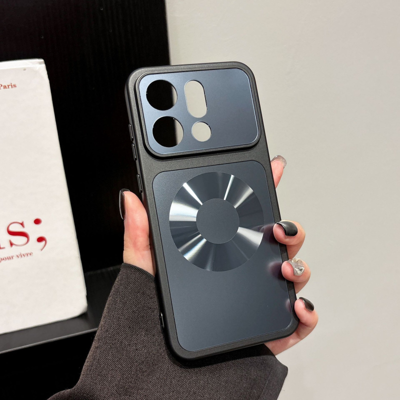 Carcasă de telefon cu model CD în stil Aurora, care se transformă în lumină în câteva secunde, pentru Huawei Mate80 și Oppo Find X9, husă de protecție premium