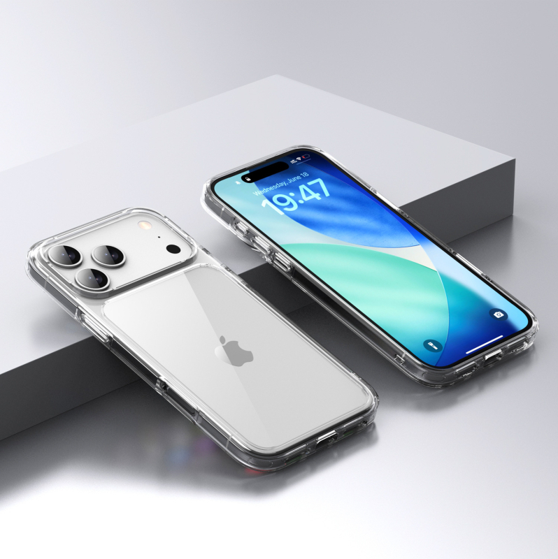 HD prozirno zaštitno kućište 2-in-1 za iPhone 17 Pro Max, iPhone 17 Pro, iPhone 17 i iPhone 17 Air