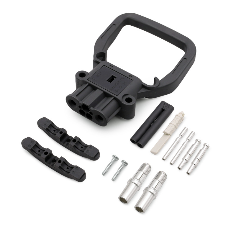 Conector de încărcare REMA DIN pentru baterie de stivă electrică, cuplă bărbat și femeie, compatibil Linde, 80 A/160 A/320 A, 150 V
