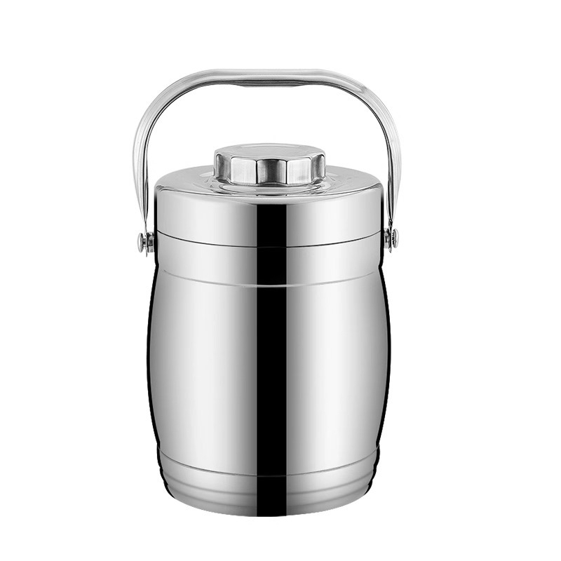 Κουτί γεύματος από ανοξείδωτο ατσάλι με τριπλής στρώσης κενού, φορητή κατσαρόλα σούπας για φοιτητές