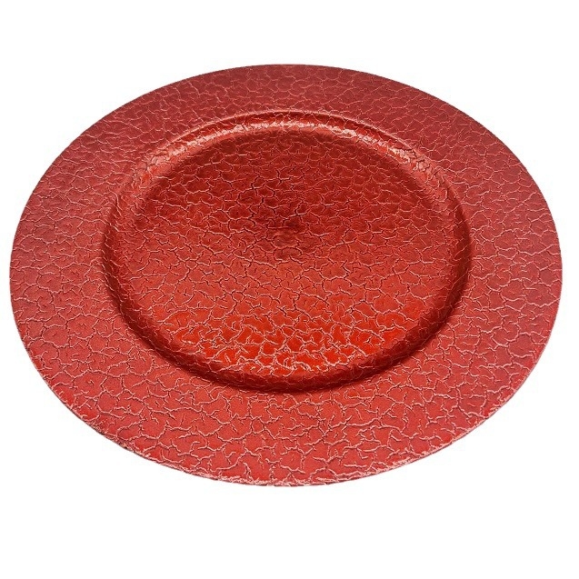 Farfurii decorative din plastic, de unică folosință, pentru nunți și evenimente