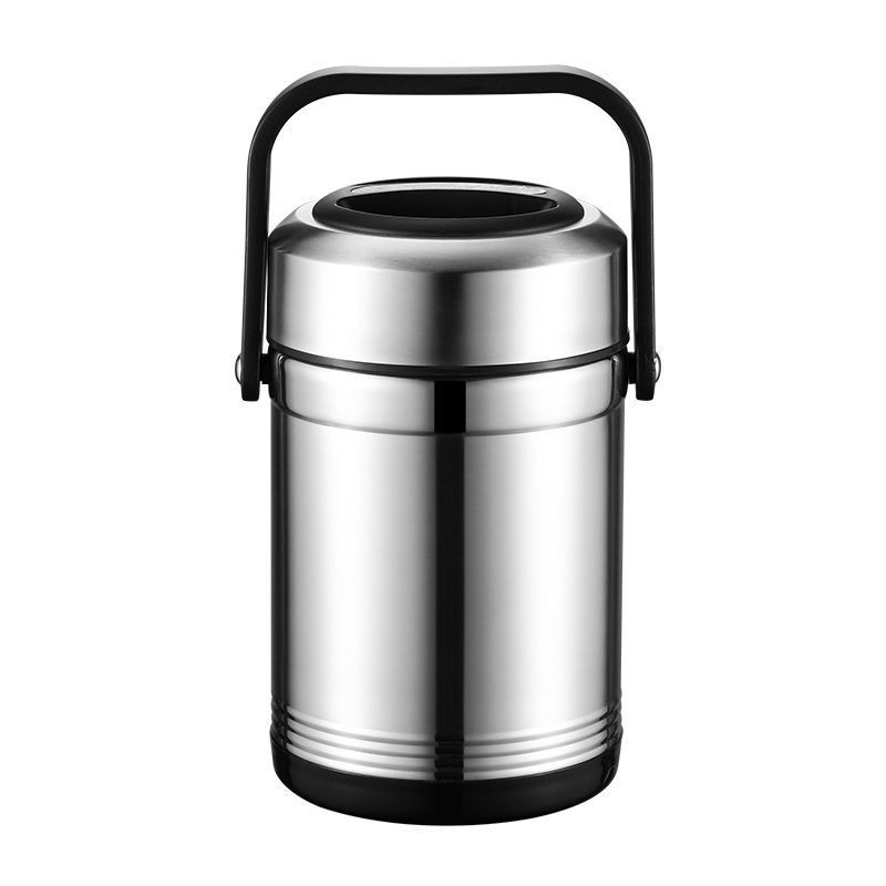 Cutie de prânz izolată din oțel inoxidabil 304, capacitate 1,6 L, pereți dubli, pentru studenți și angajați