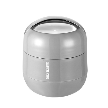 Cutie de prânz izolată din oțel inoxidabil 304, portabilă pentru birou, design cu mai multe compartimente și capacitate mare (1.0–1.8 L)
