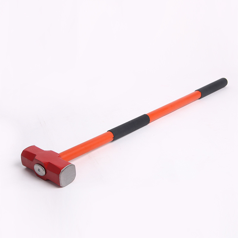 Ciocan octogonal cu mâner din plastic, rezistent la explozie și la șocuri, cap de oțel 45# pentru construcții