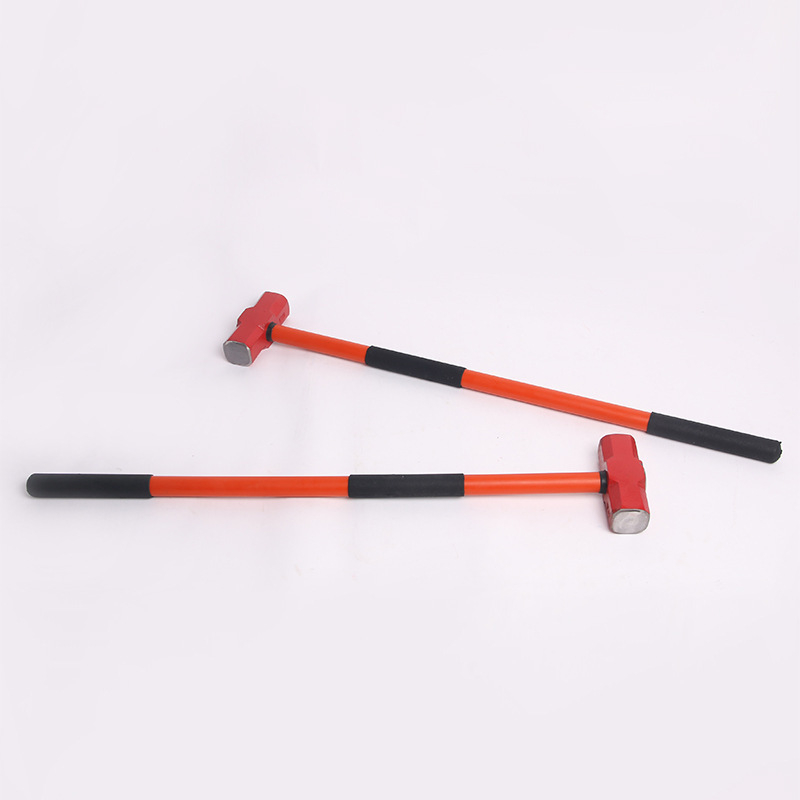 Ciocan octogonal cu mâner din plastic, rezistent la explozie și la șocuri, cap de oțel 45# pentru construcții