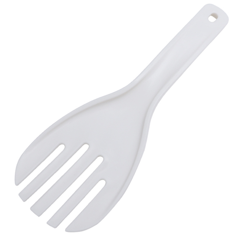 Lingură mare de servire a orezului din plastic, antiaderent, pentru cantine și restaurante, construcție îngroșată