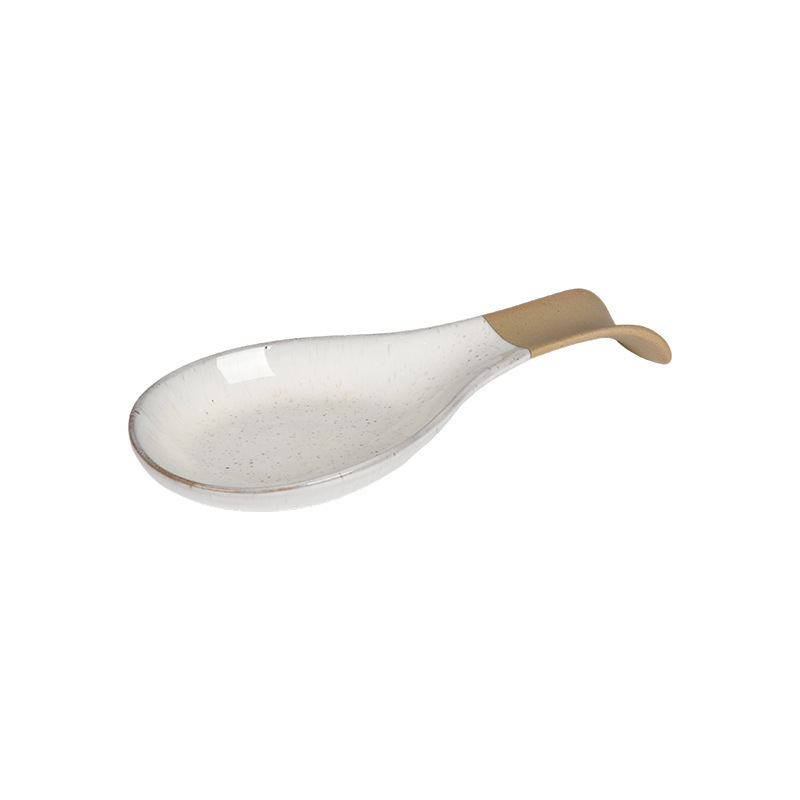 Suport ceramic pentru linguri, stil Nordic, glazură de cuptor, design european vintage pentru casă