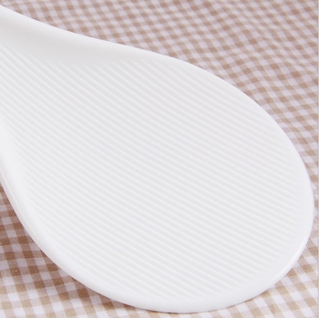 Lingură de servire pentru orez, antiaderentă, cu mâner lung, din plastic, de mari dimensiuni, pentru uz casnic